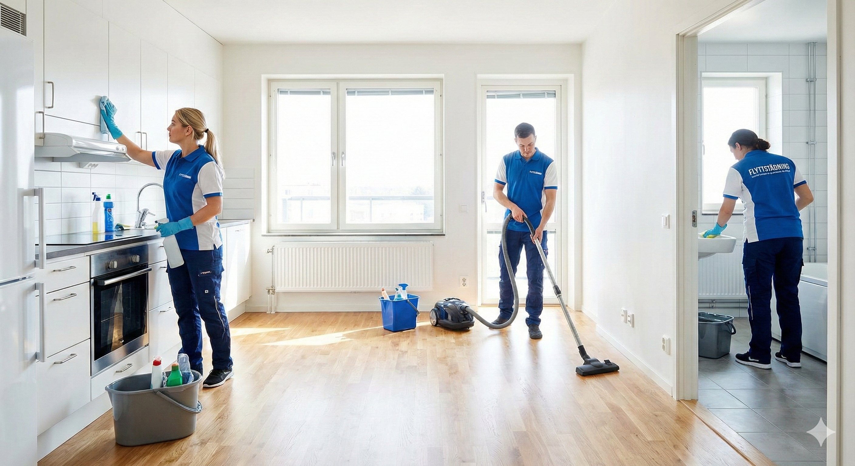 Före och efter städning